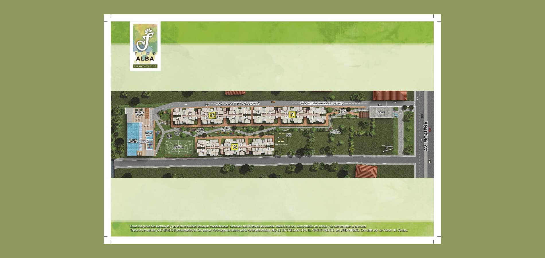 Flor Alba Campestre proyecto de vivienda