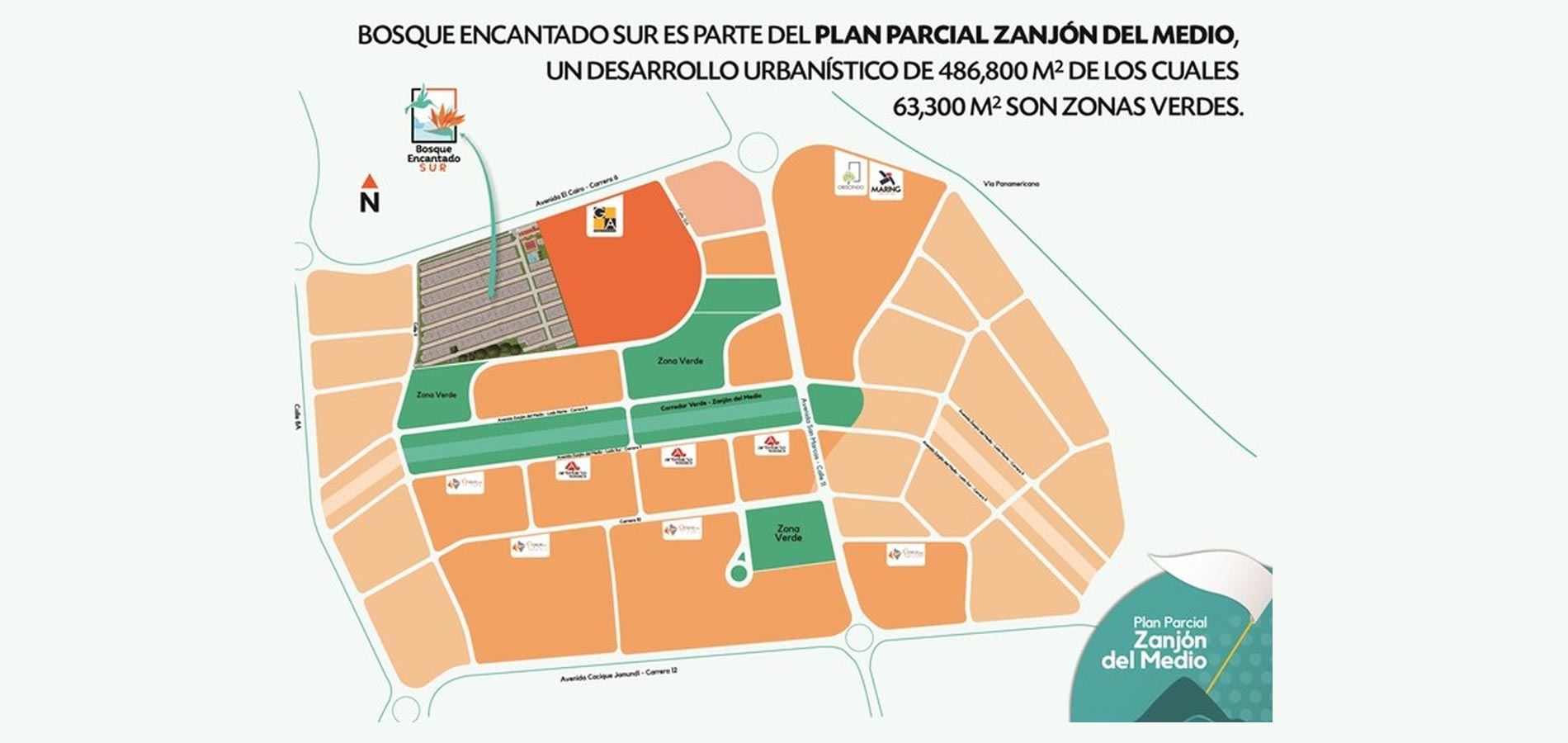 Bosque Encantado Sur proyecto de vivienda