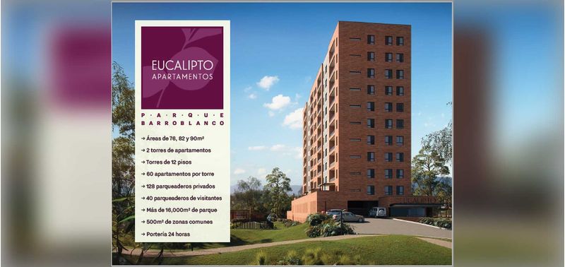 Eucalipto Ciudadela Parque Barroblanco proyecto de vivienda