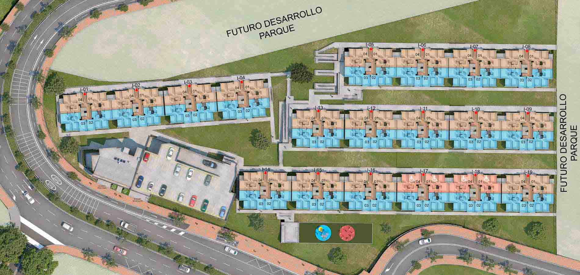 La Cristalina Tres Quebradas proyecto de vivienda