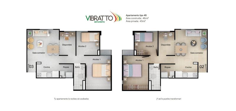 Vibratto Sotavento proyecto de vivienda