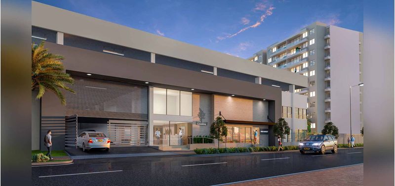 Puerta Dorada Cristalina proyecto de vivienda