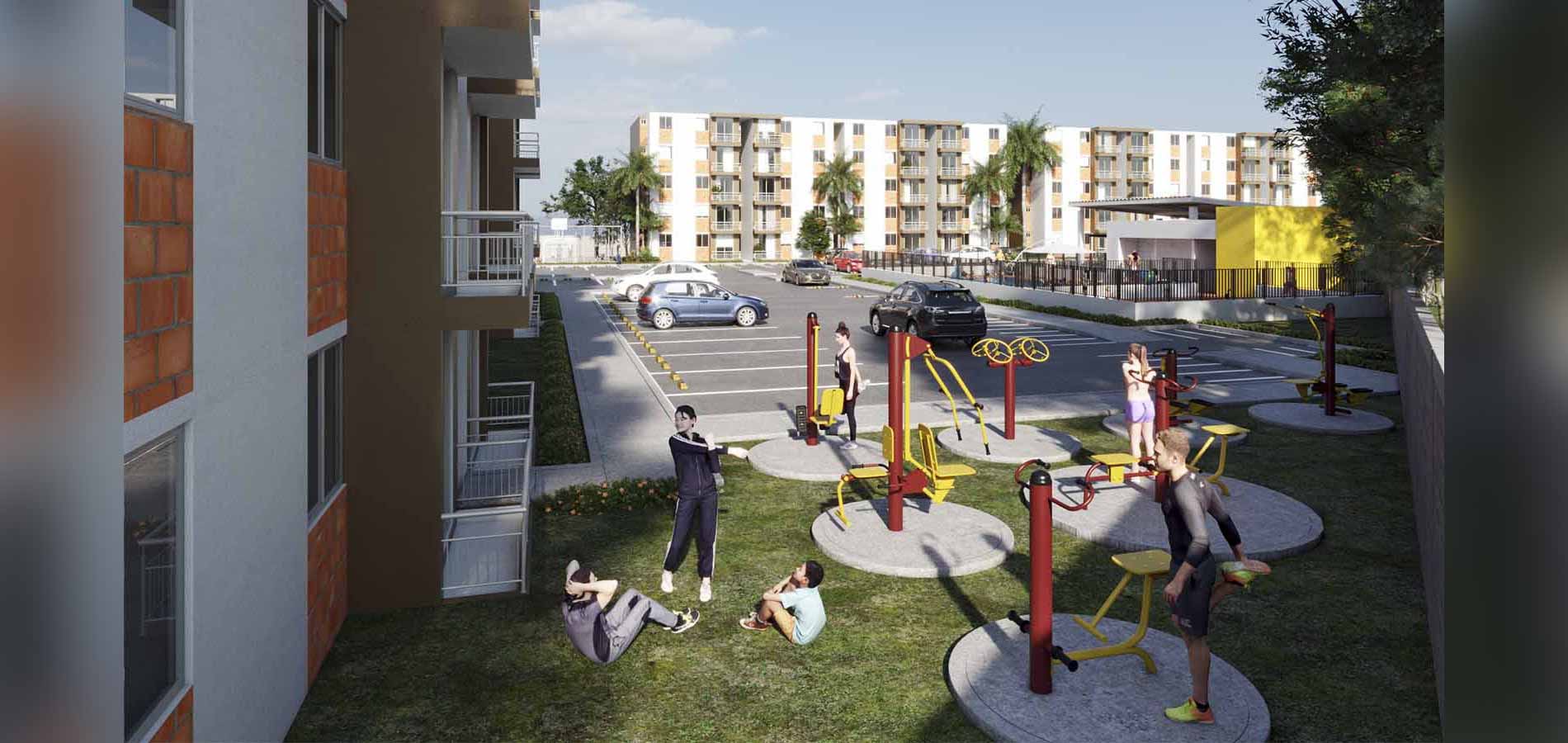 Chantilly Conjunto Cerrado proyecto de vivienda