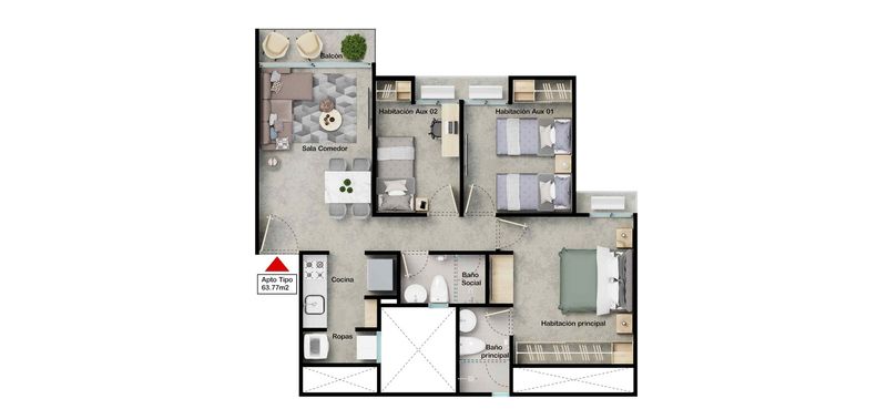 Pozo Grande proyecto de vivienda-2