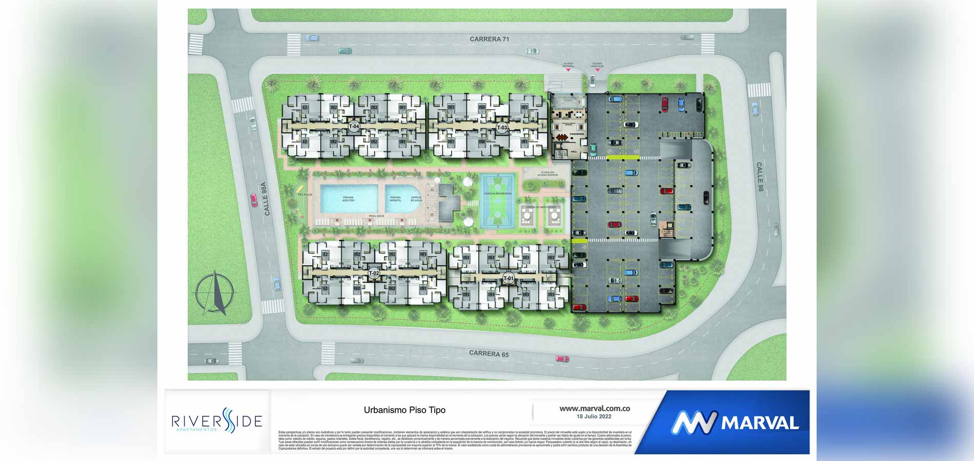 Riverside proyecto de vivienda
