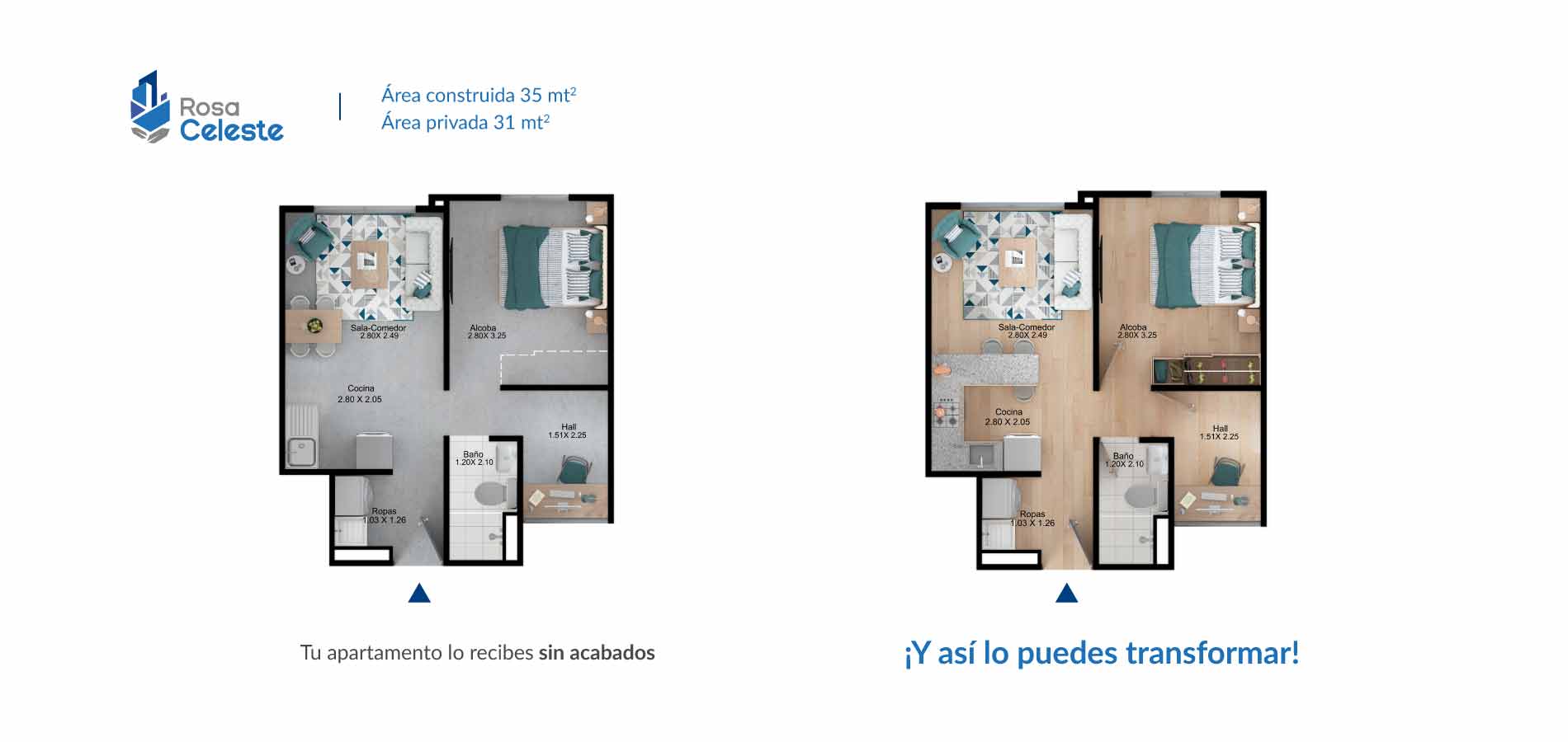 Rosa Celeste Ciudad Rosaleda proyecto de vivienda-2