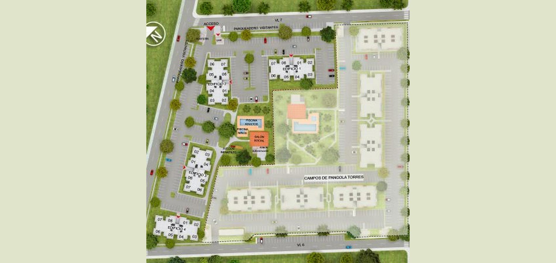 Campos De Pangola Mirador Del Rio proyecto de vivienda