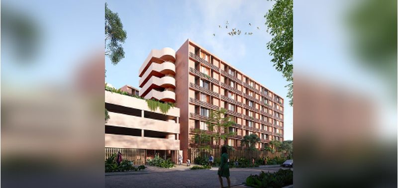 Edificio Papaya proyecto de vivienda-1