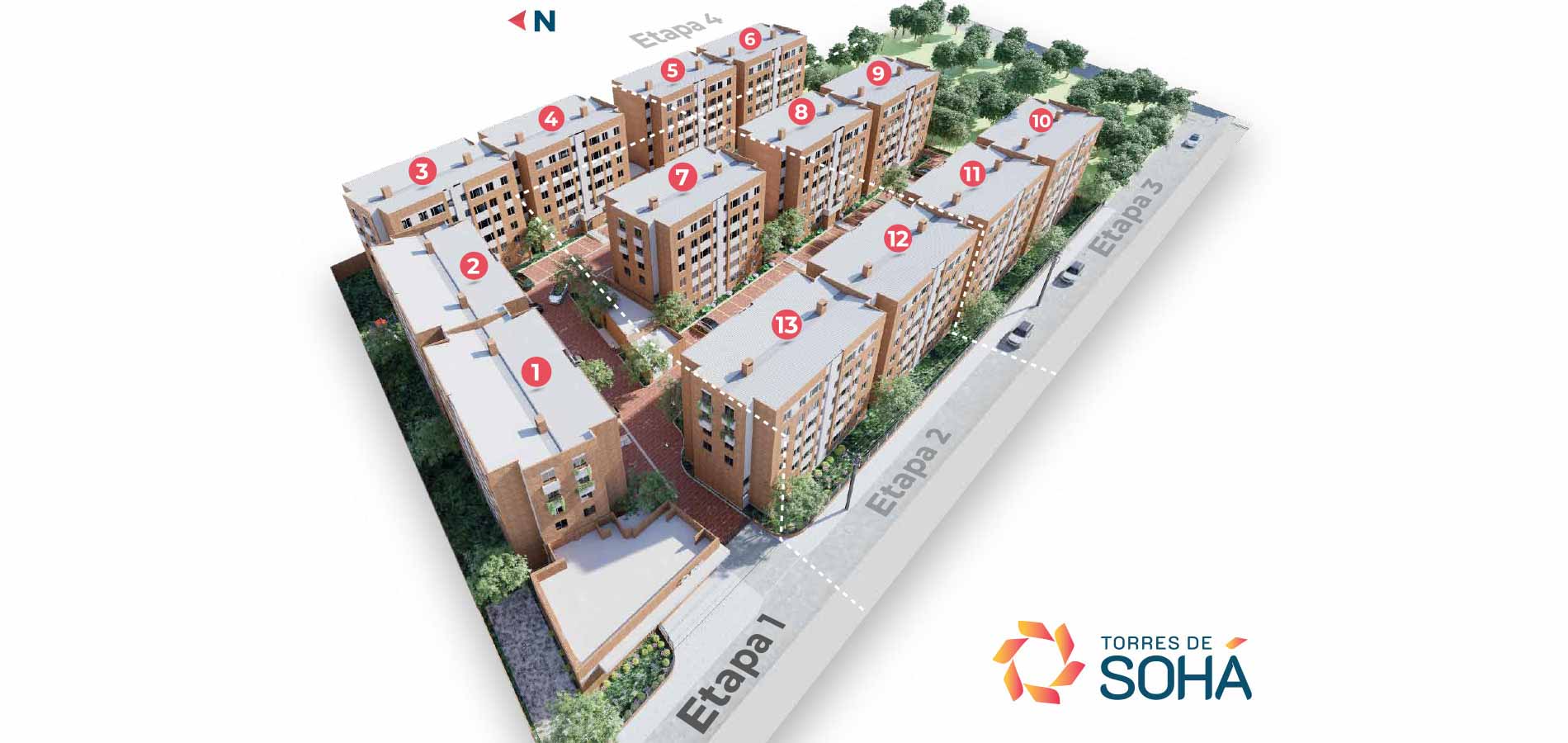 Torres de Soha proyecto de vivienda