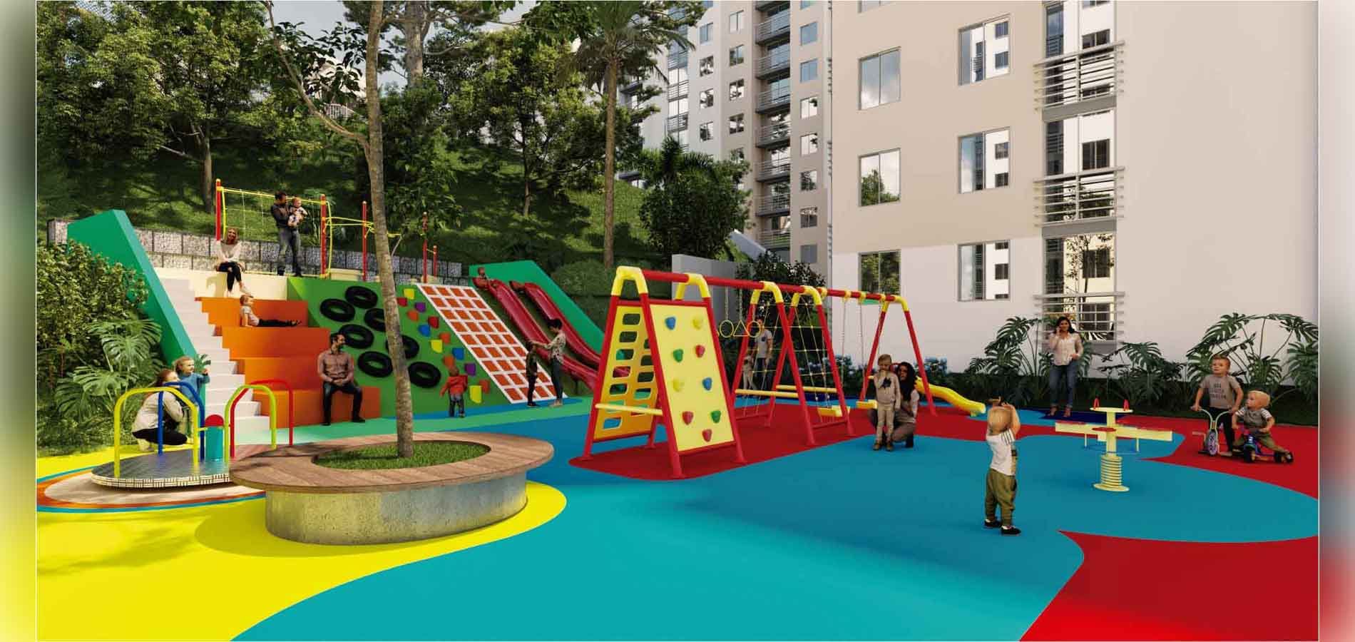 Habitat 103 Club House proyecto de vivienda