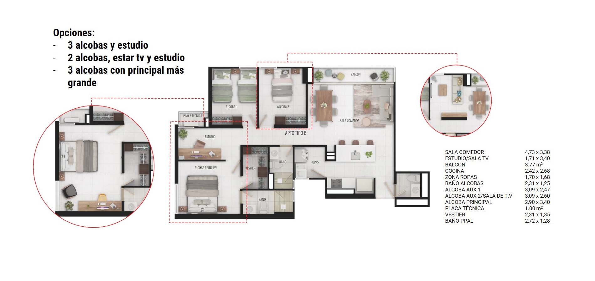 Proyecto de vivienda Nova Condominio Avenue-1