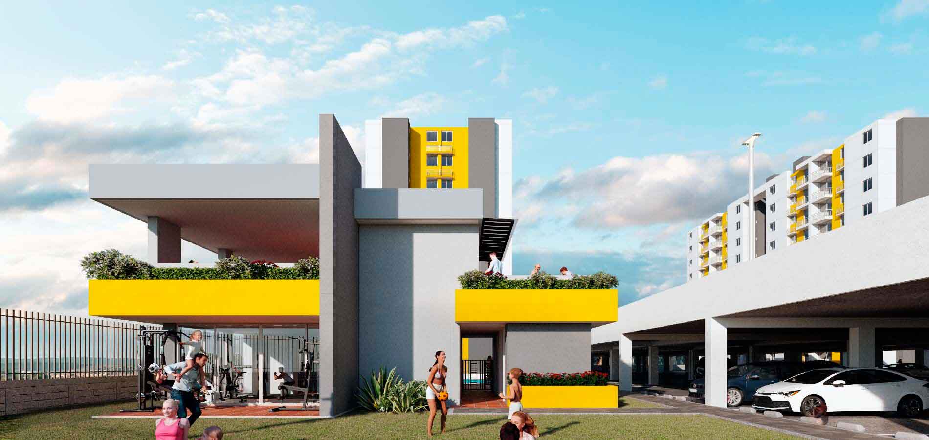 Proyecto de vivienda Tulipanes Conjunto Cerrado-0