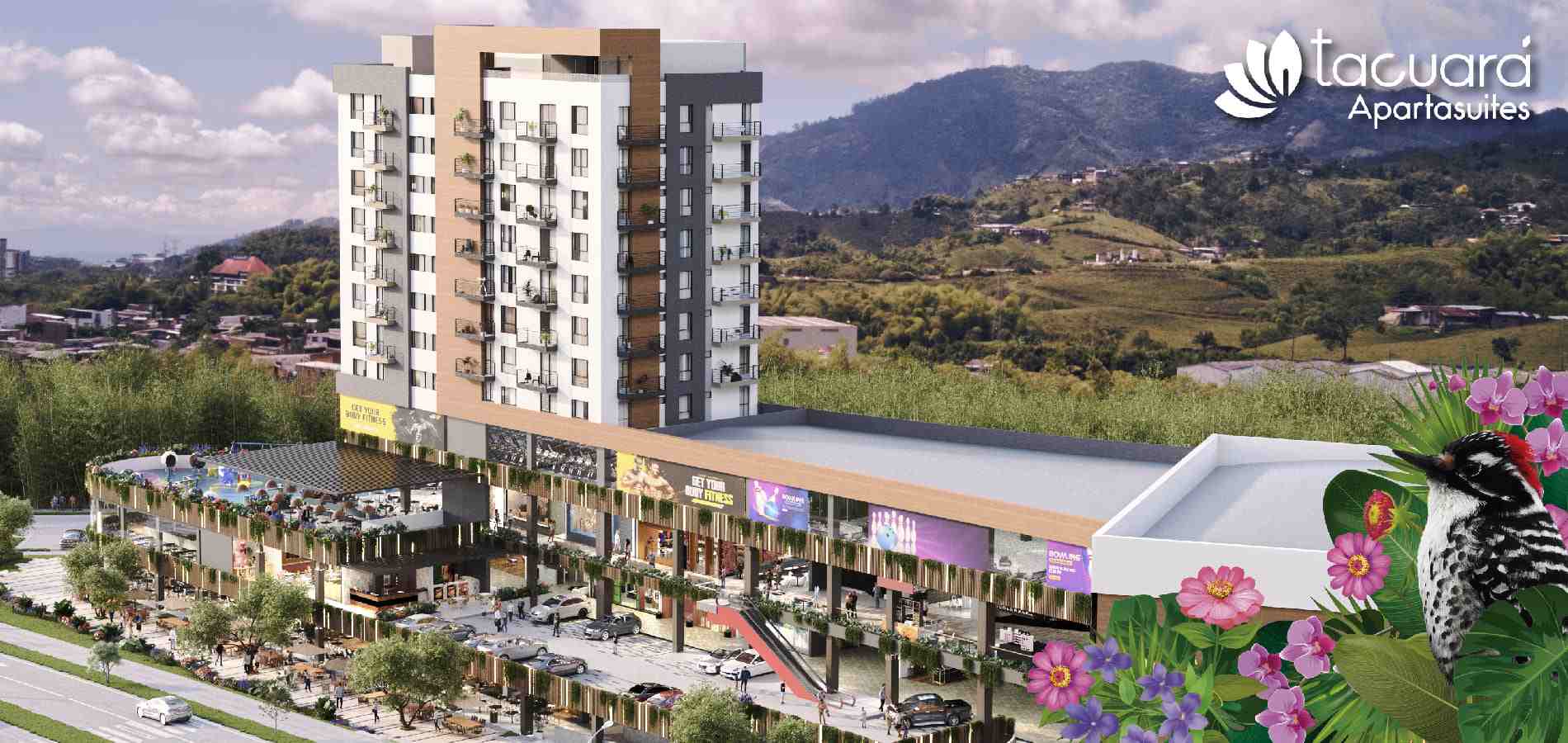 Tacuara Mall Suites proyecto de vivienda-1