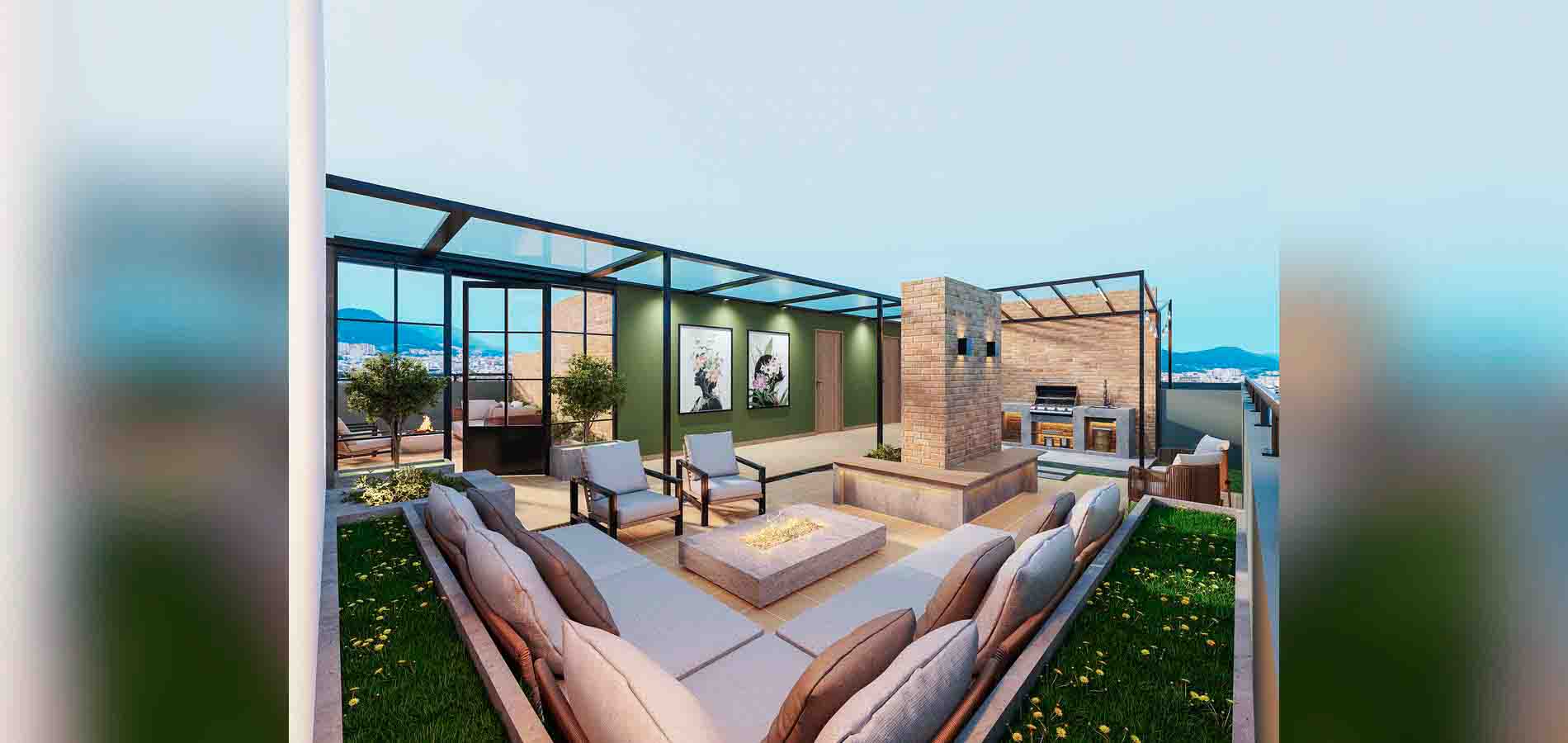 Aptivo 72 living proyecto de vivienda