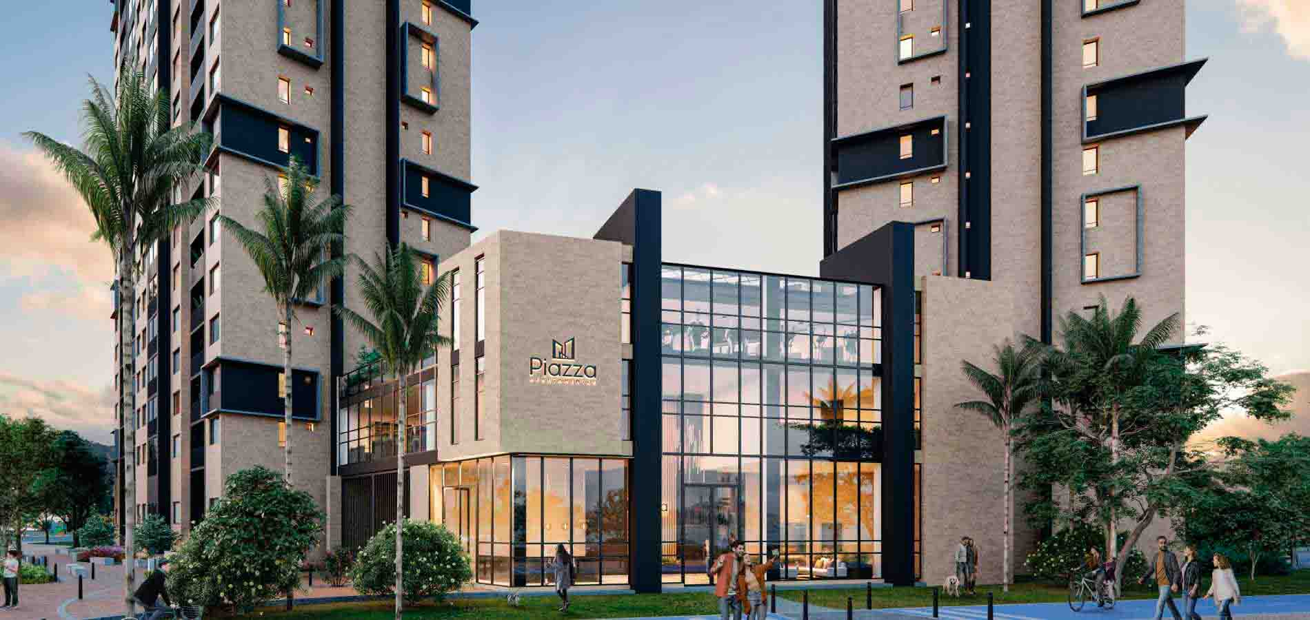 Piazza Apartamentos proyecto de vivienda-1