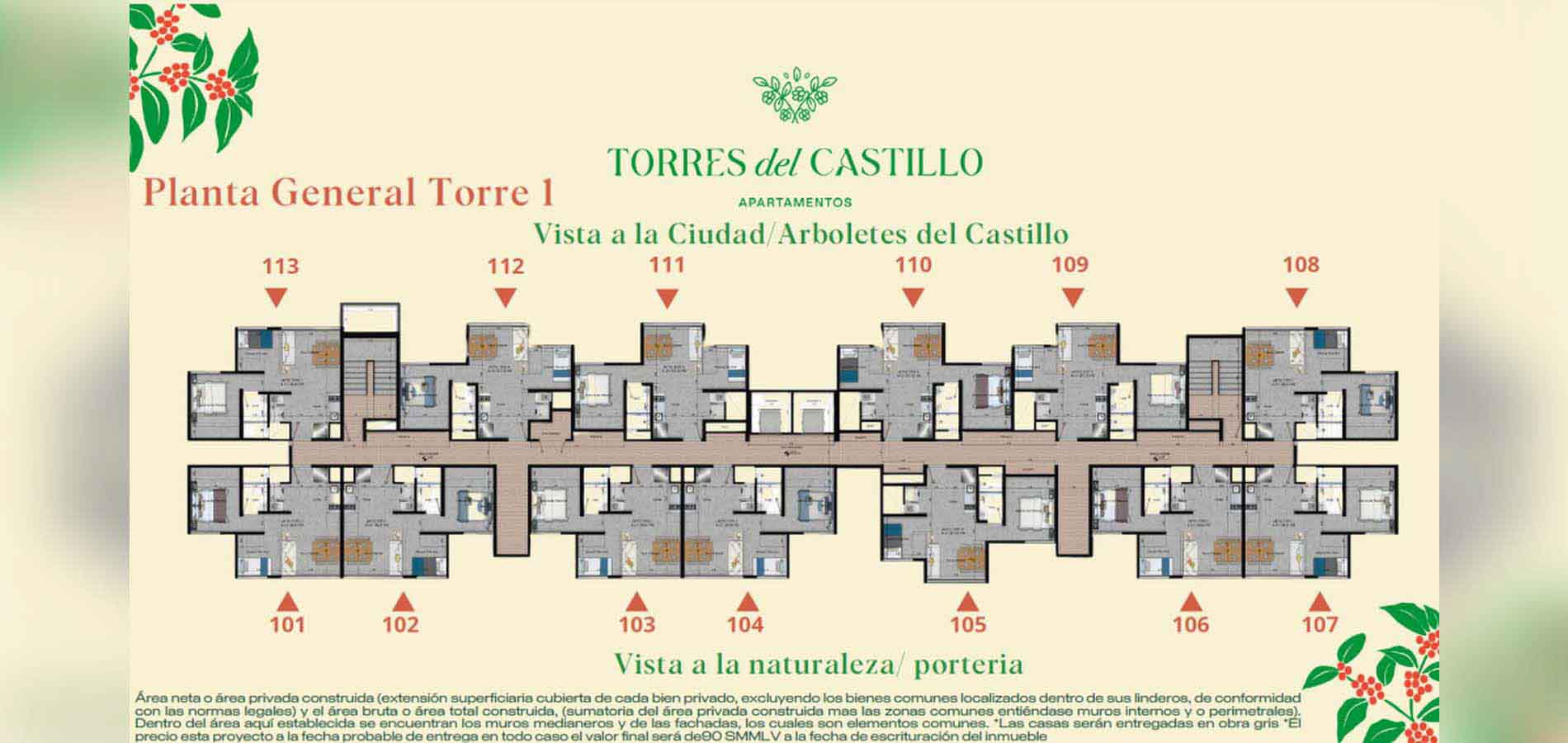 Torres del Castillo proyecto de vivienda