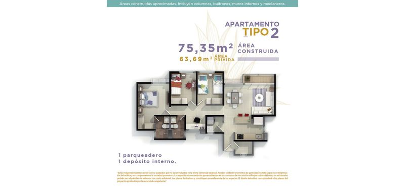 Monte Bianco proyecto de vivienda