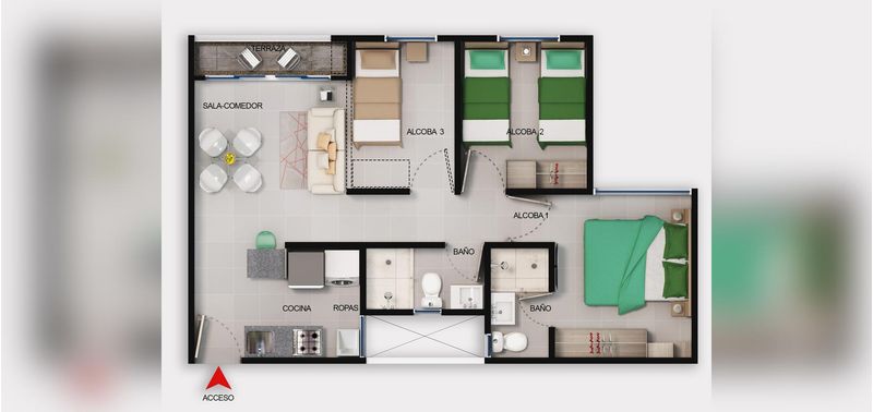 Reserva Del Peñon proyecto de vivienda