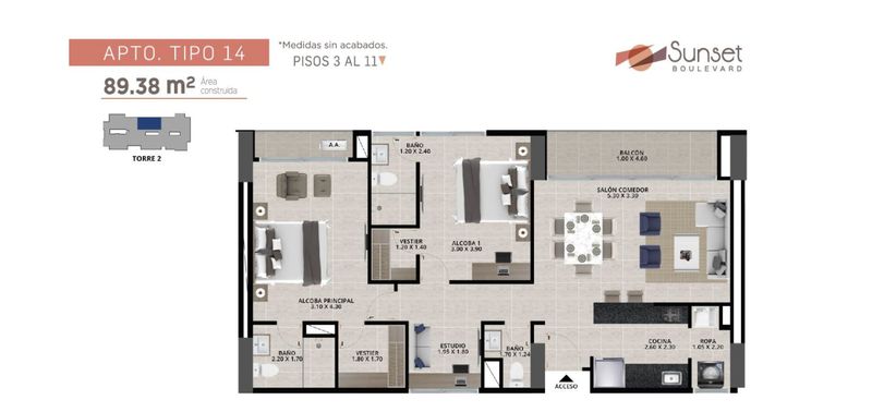 Sunset Boulevard proyecto de vivienda-6