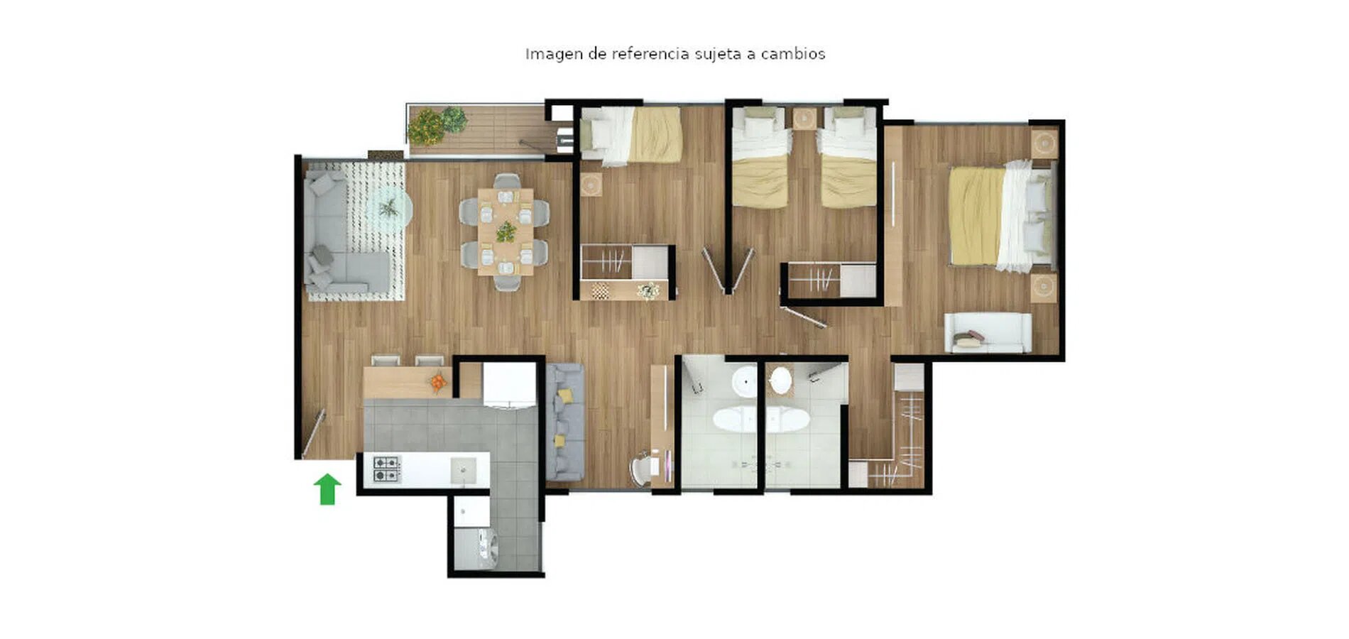 Foto Inmueble tipo Tipo D