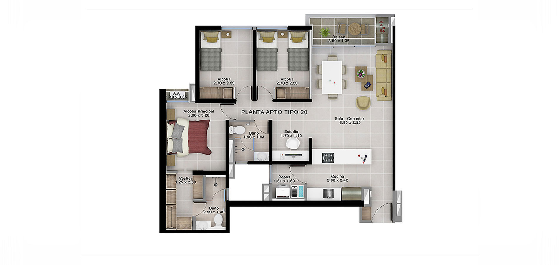 Foto Inmueble tipo Tipo A