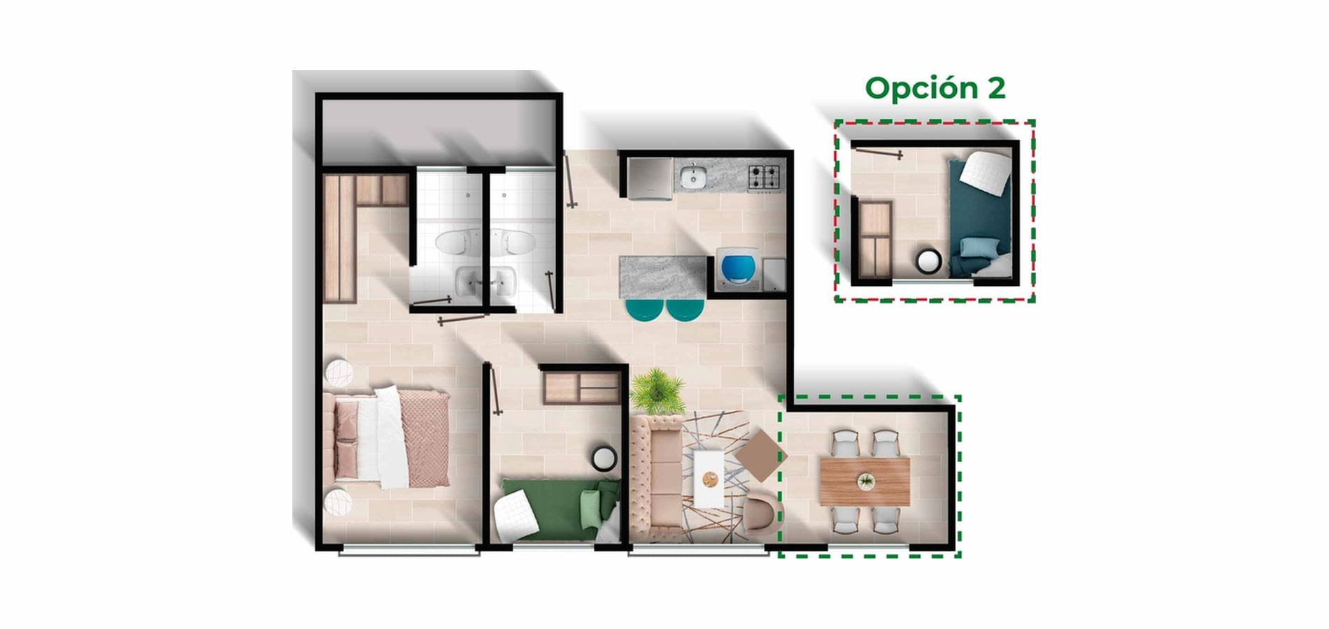 Foto Inmueble tipo Tipo B