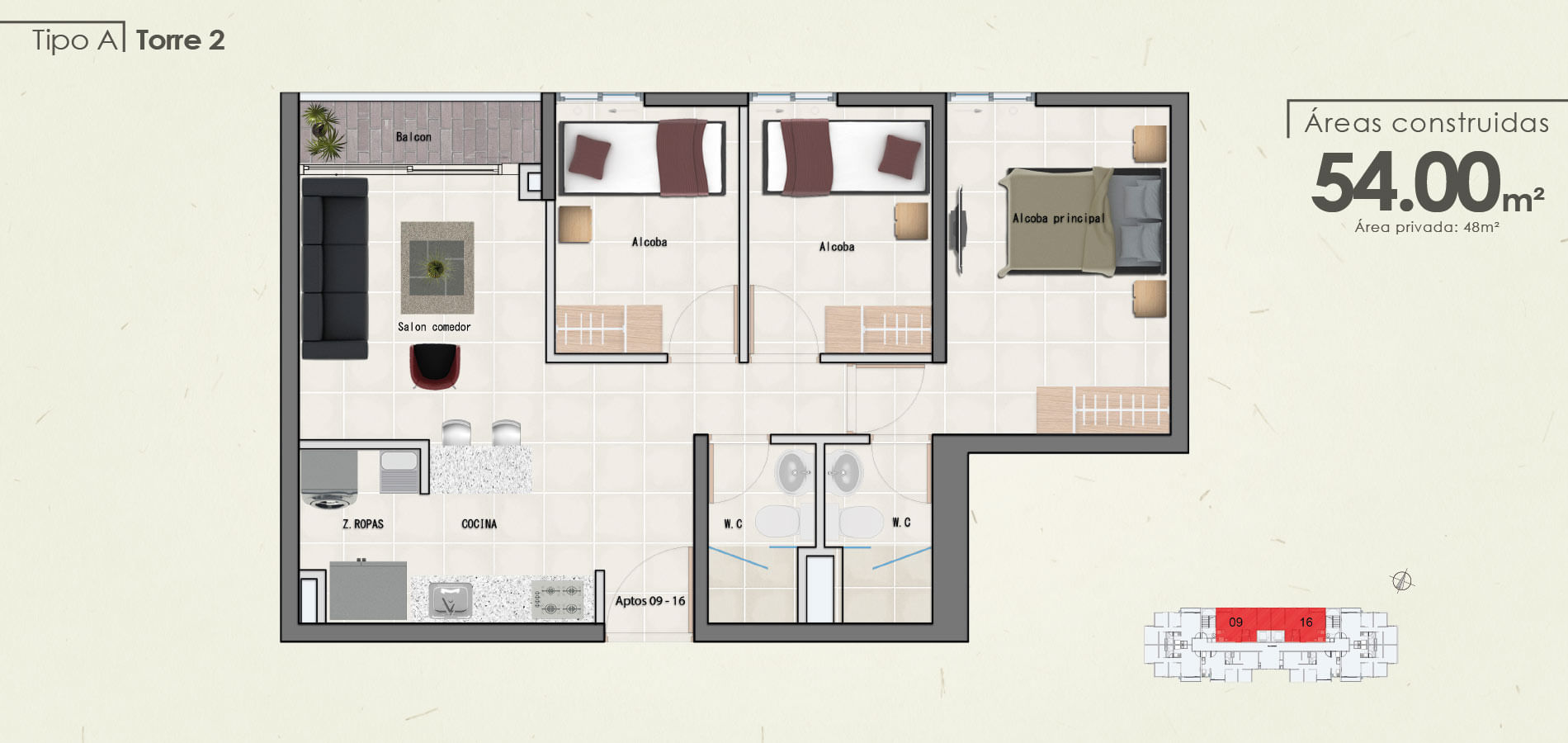 Foto Inmueble tipo Tipo A