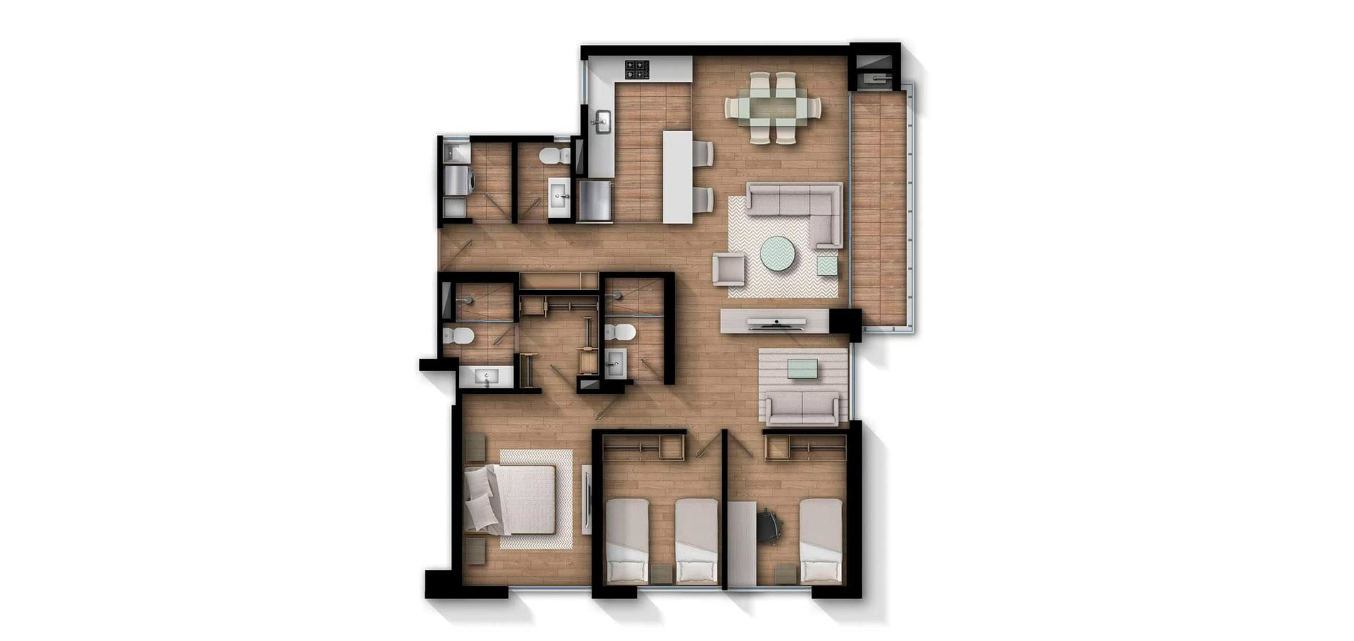 Foto Inmueble tipo Tipo D