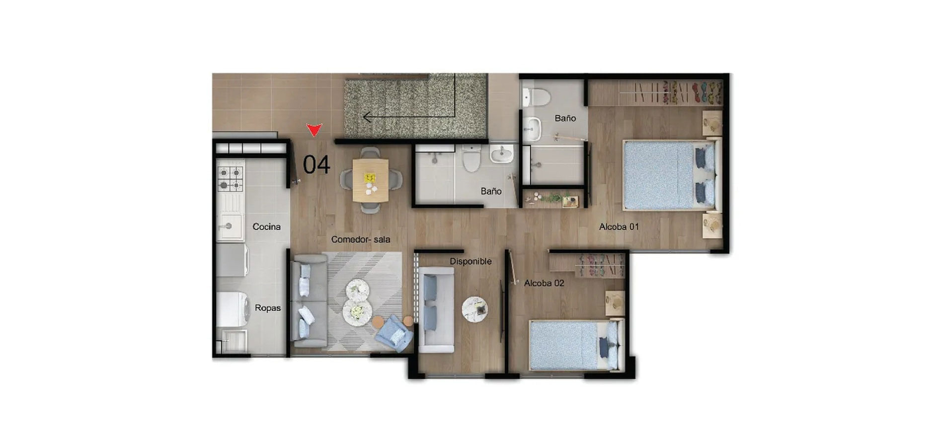 Foto Inmueble tipo Tipo A