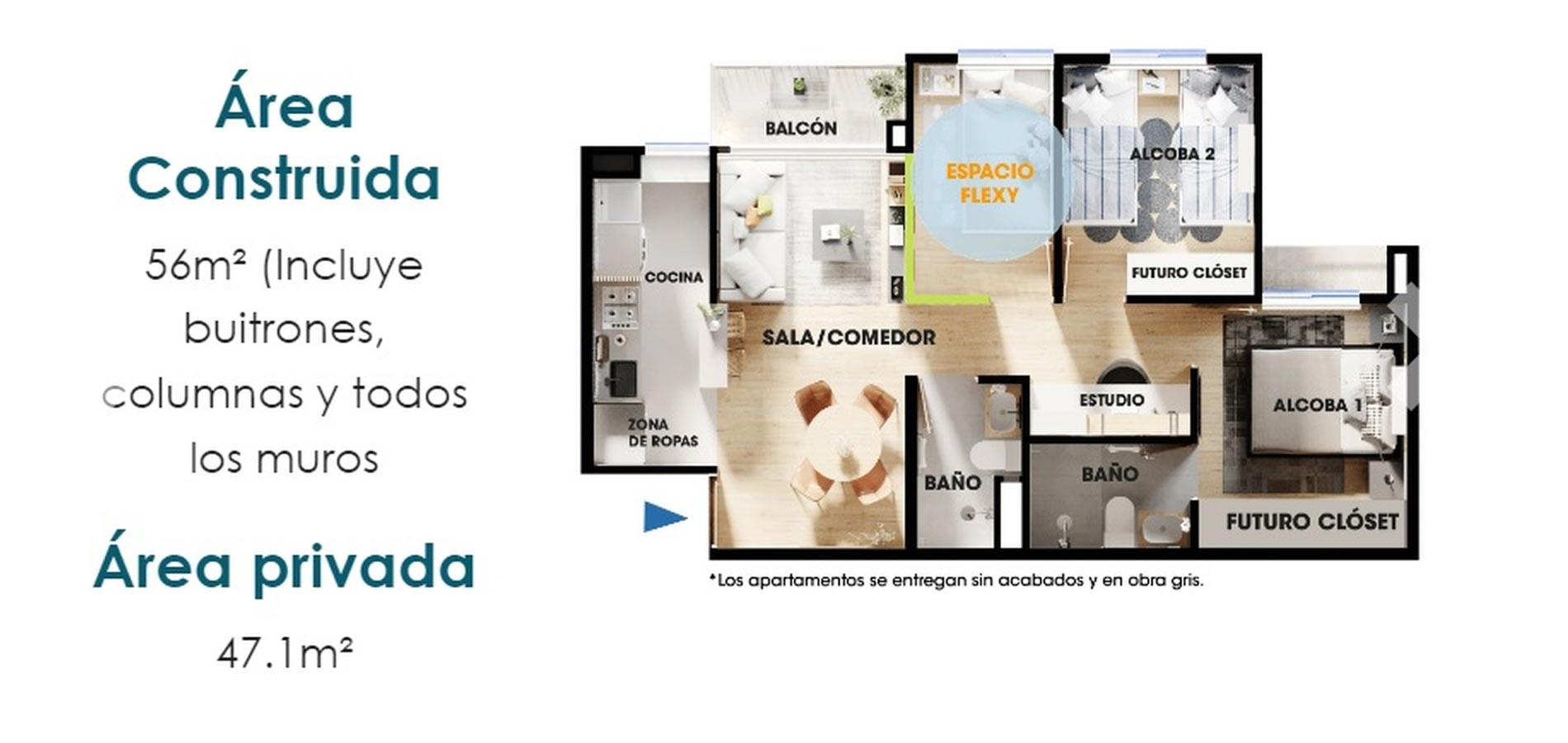Foto Inmueble tipo Tipo B