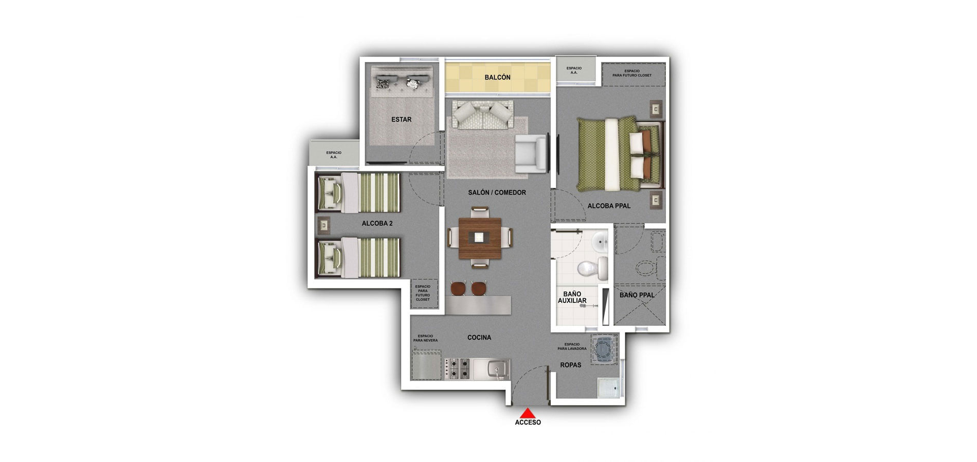 Foto Inmueble tipo Tipo B