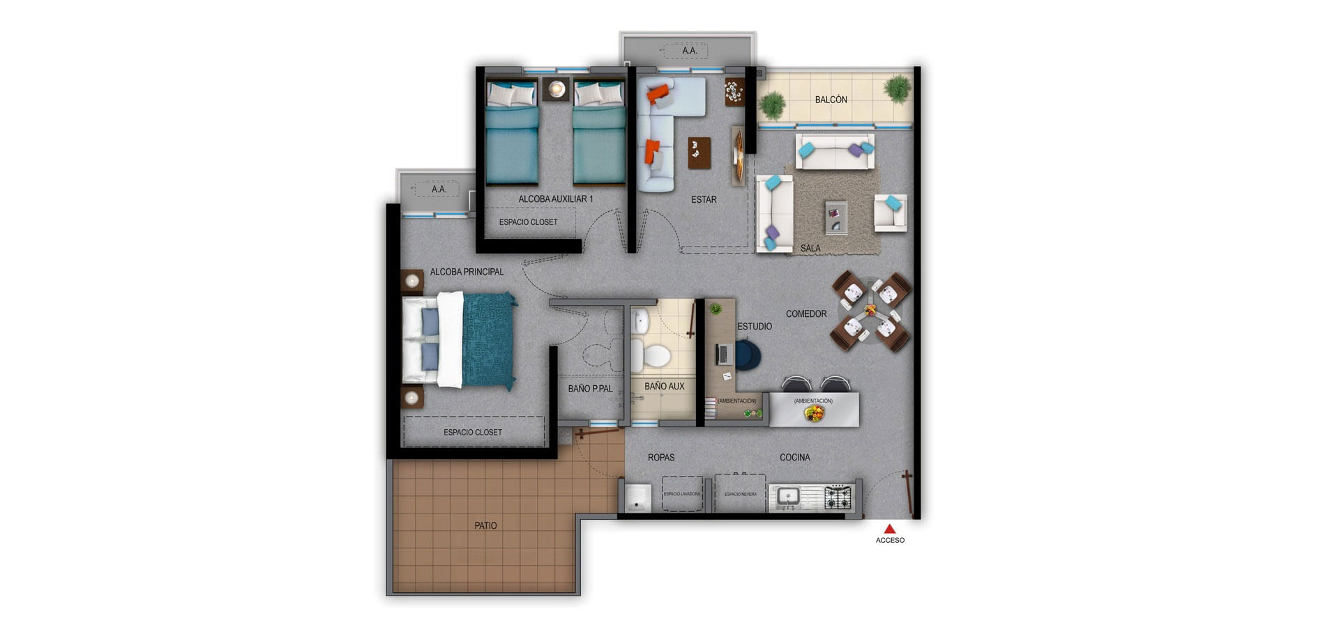 Foto Inmueble tipo Tipo A