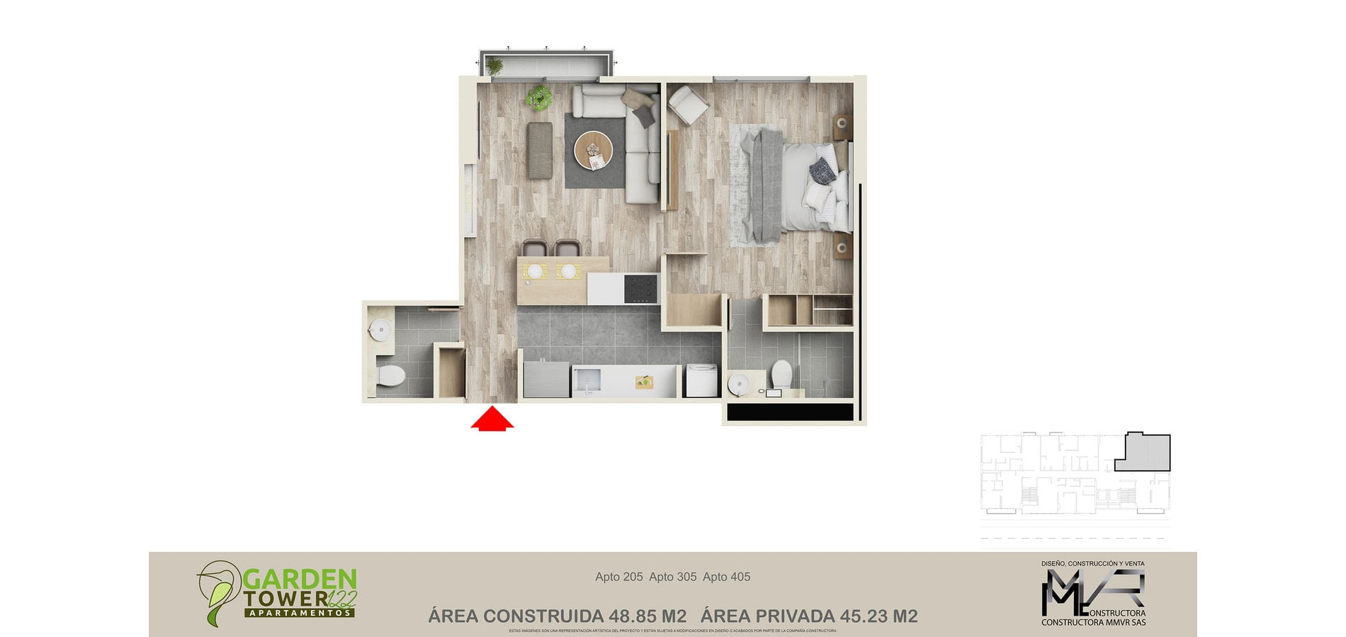 Foto Inmueble tipo Tipo A