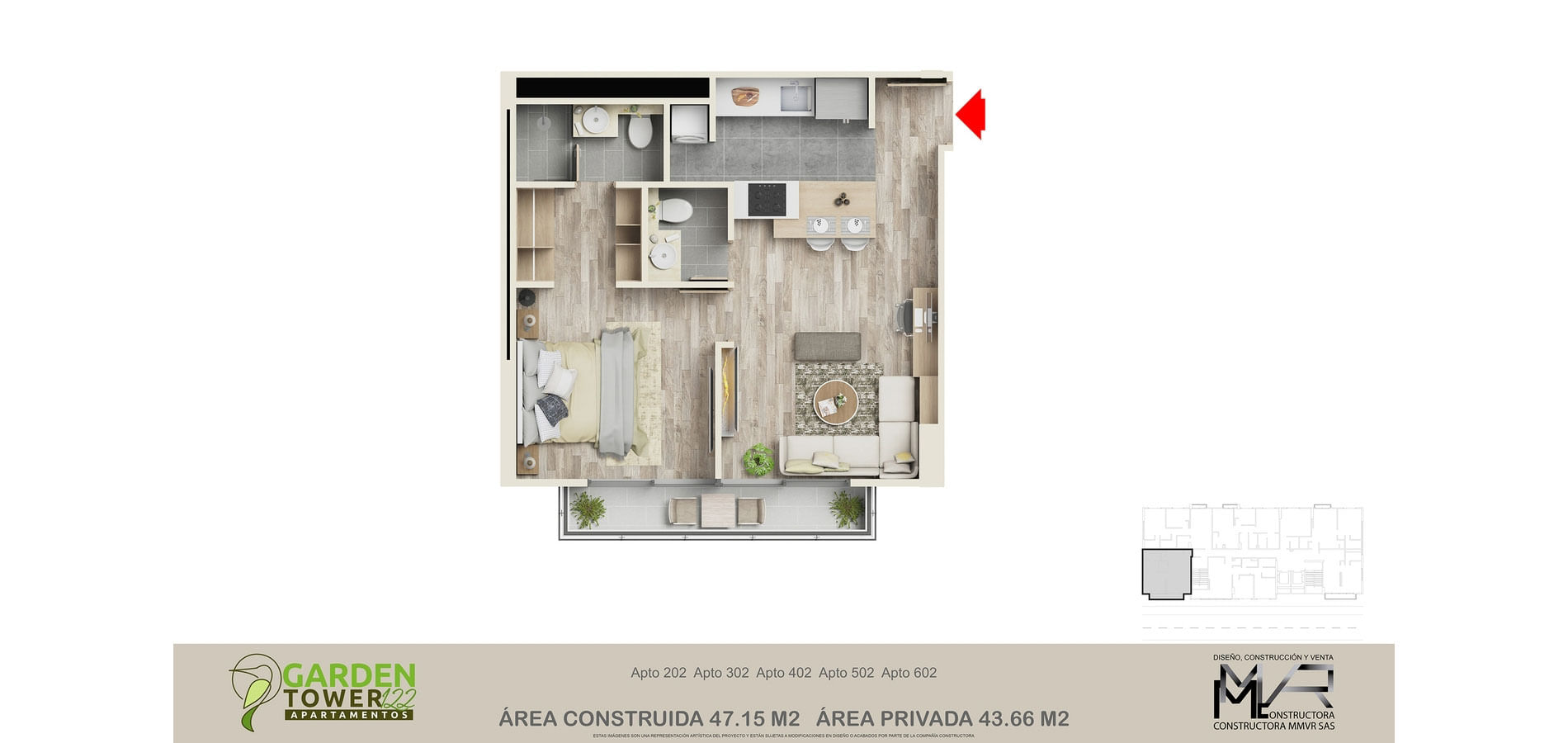 Foto Inmueble tipo Tipo A