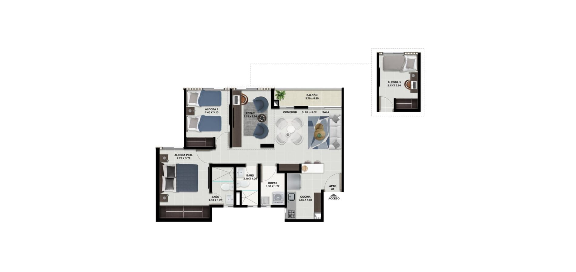 Foto Inmueble tipo Tipo A
