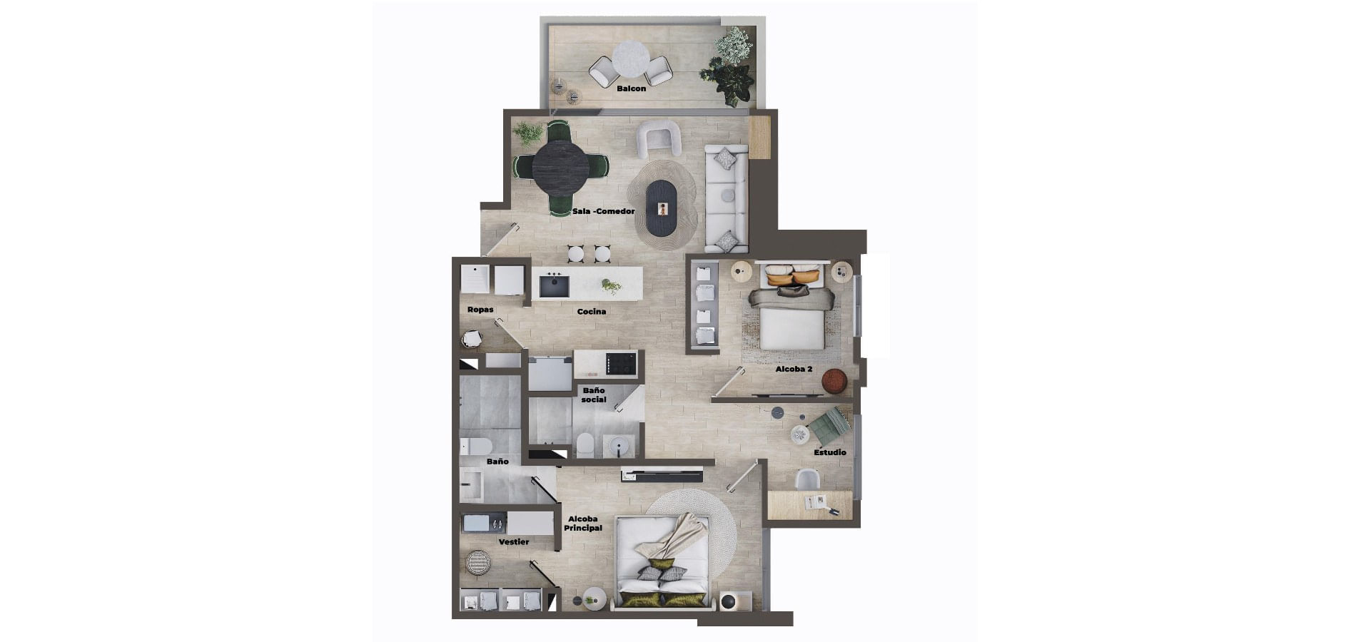 Foto Inmueble tipo Tipo B