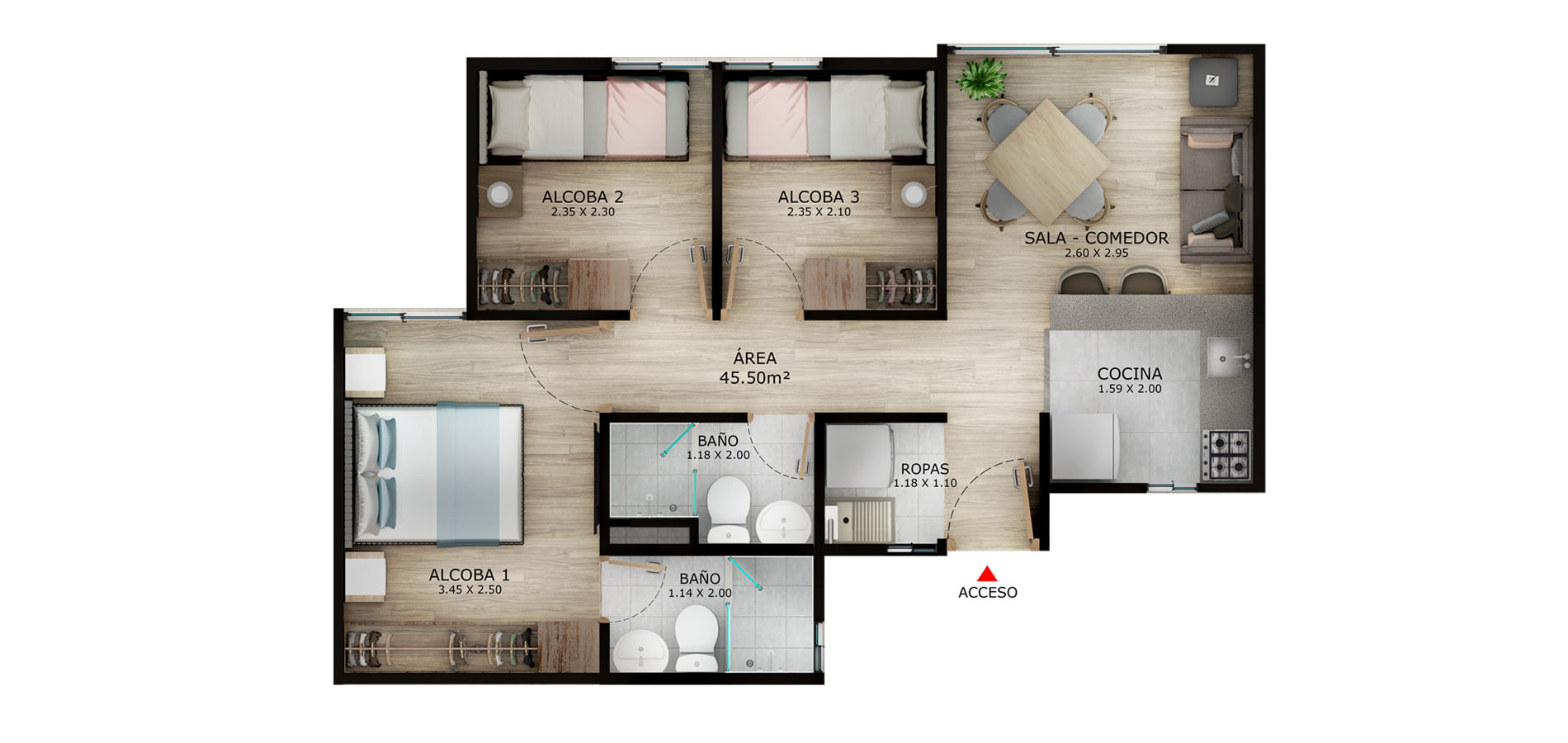 Foto Inmueble tipo Tipo A