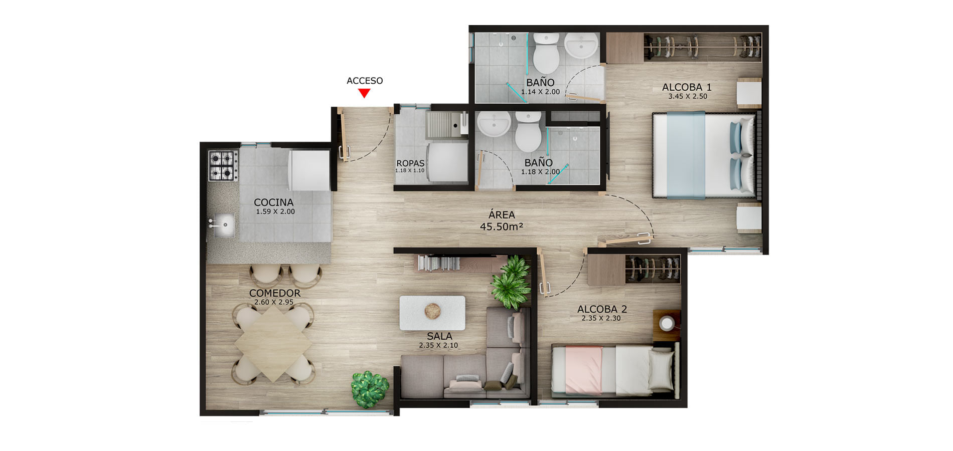 Foto Inmueble tipo Tipo B