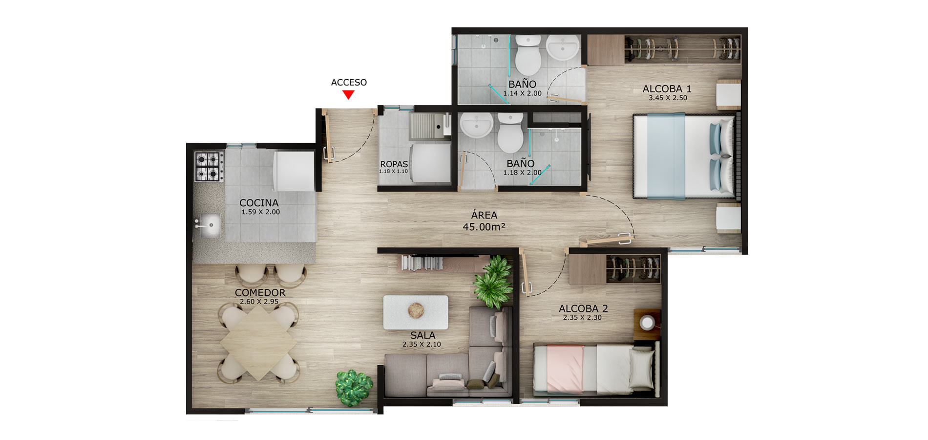 Foto Inmueble tipo Tipo C