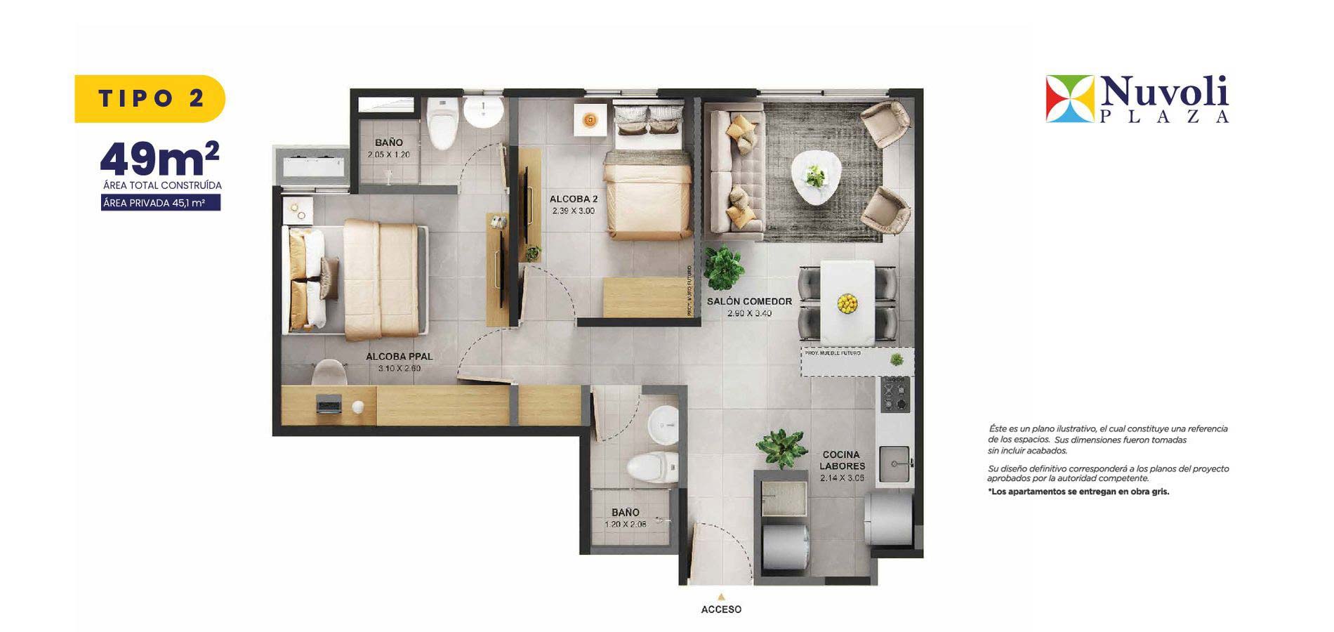 Foto Inmueble tipo Tipo B