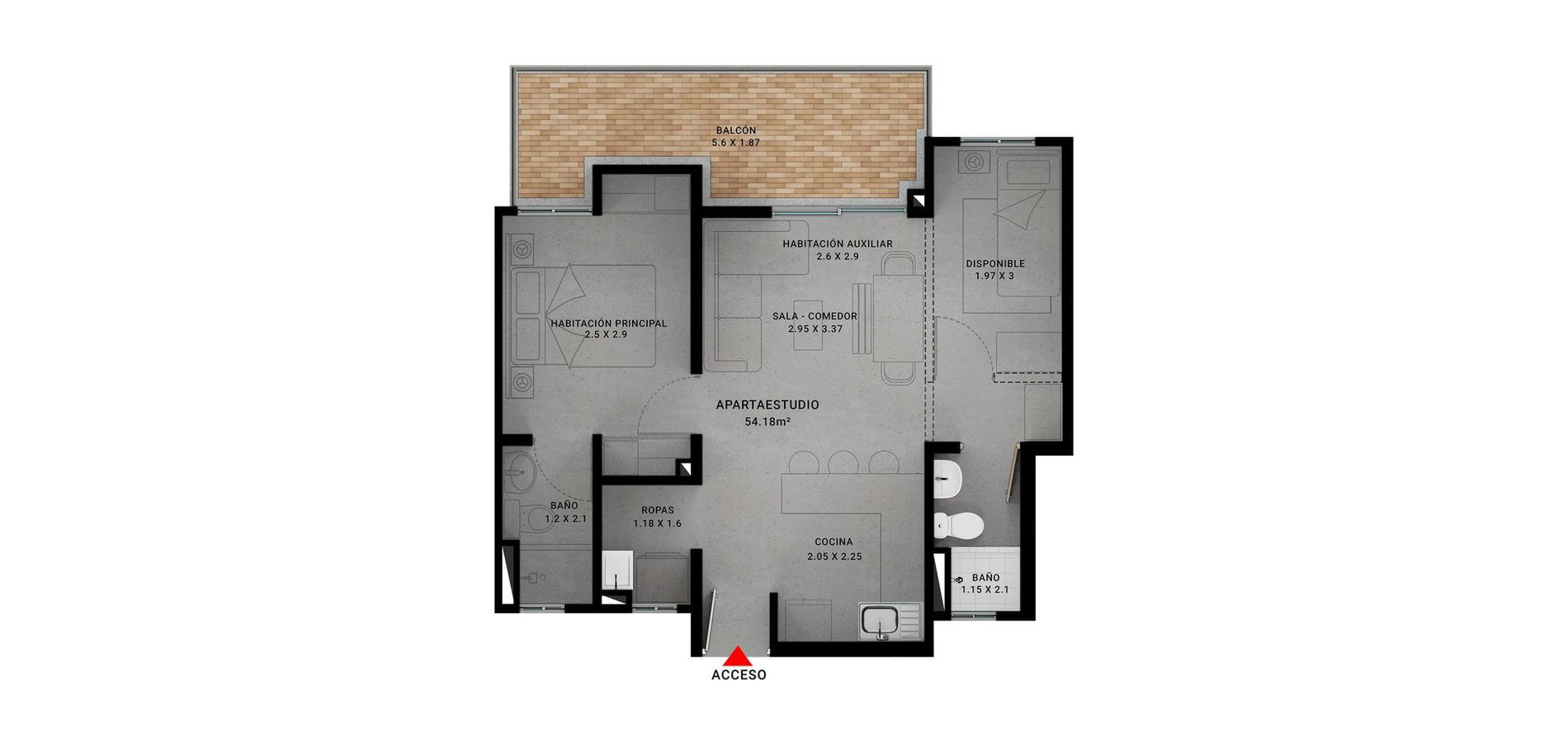 Foto Inmueble tipo Tipo A