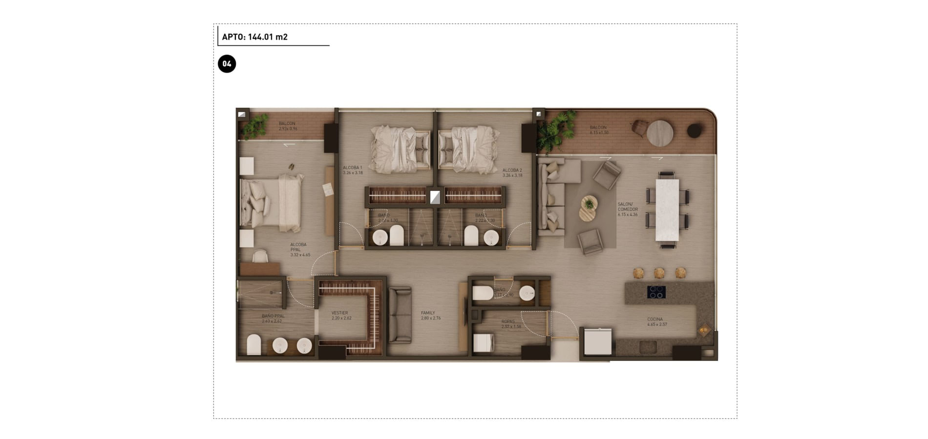 Foto Inmueble tipo Tipo D
