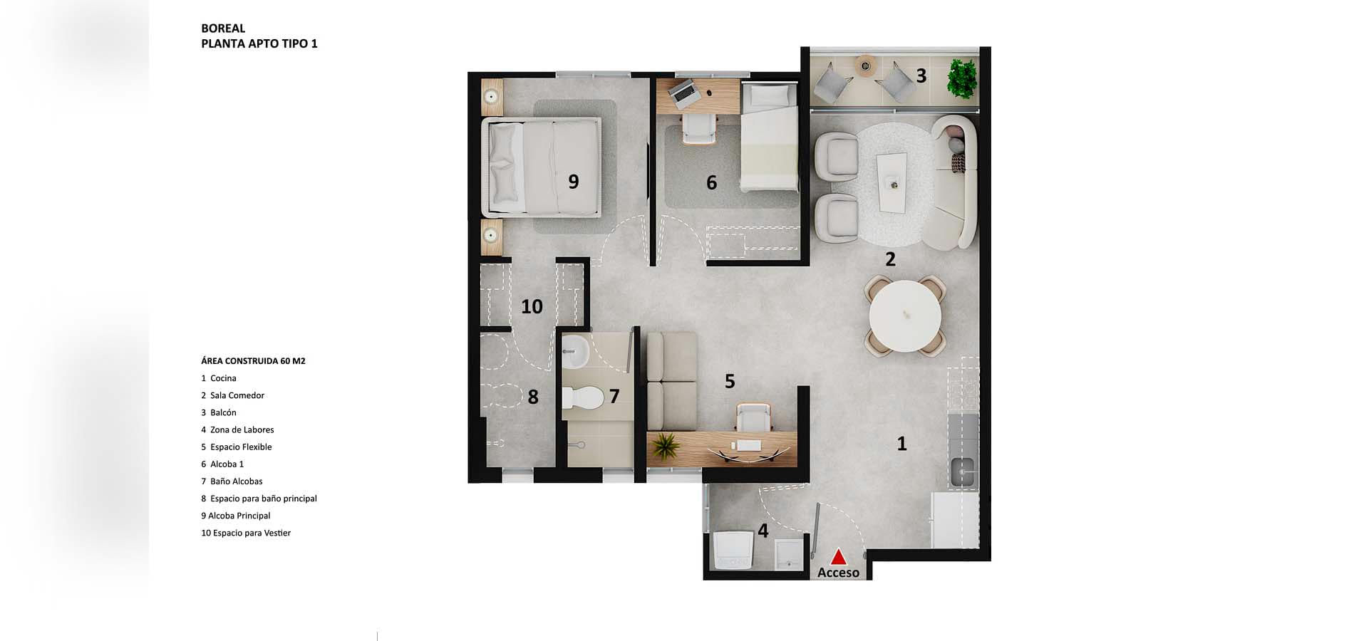 Foto Inmueble tipo Tipo C