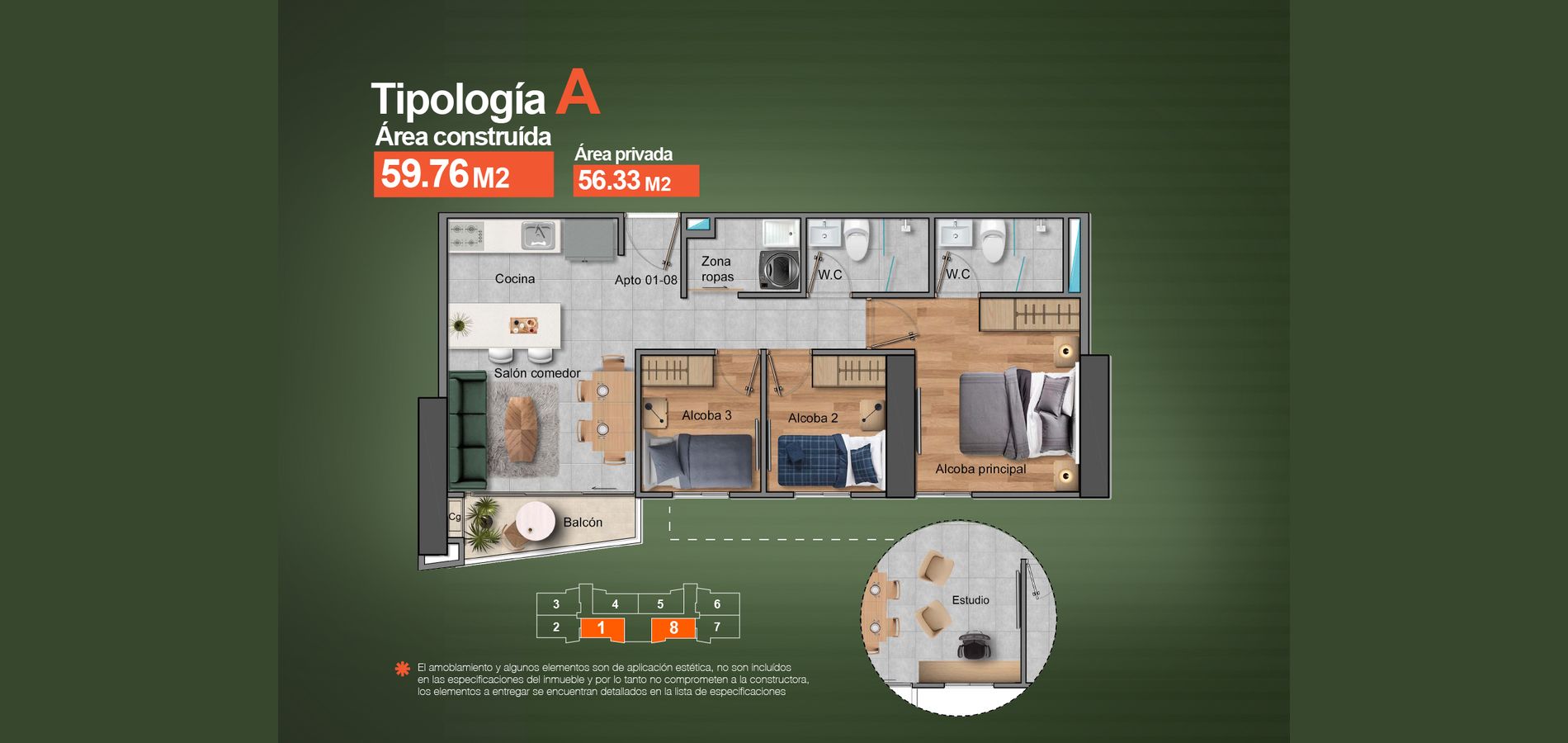 Foto Inmueble tipo Tipo A