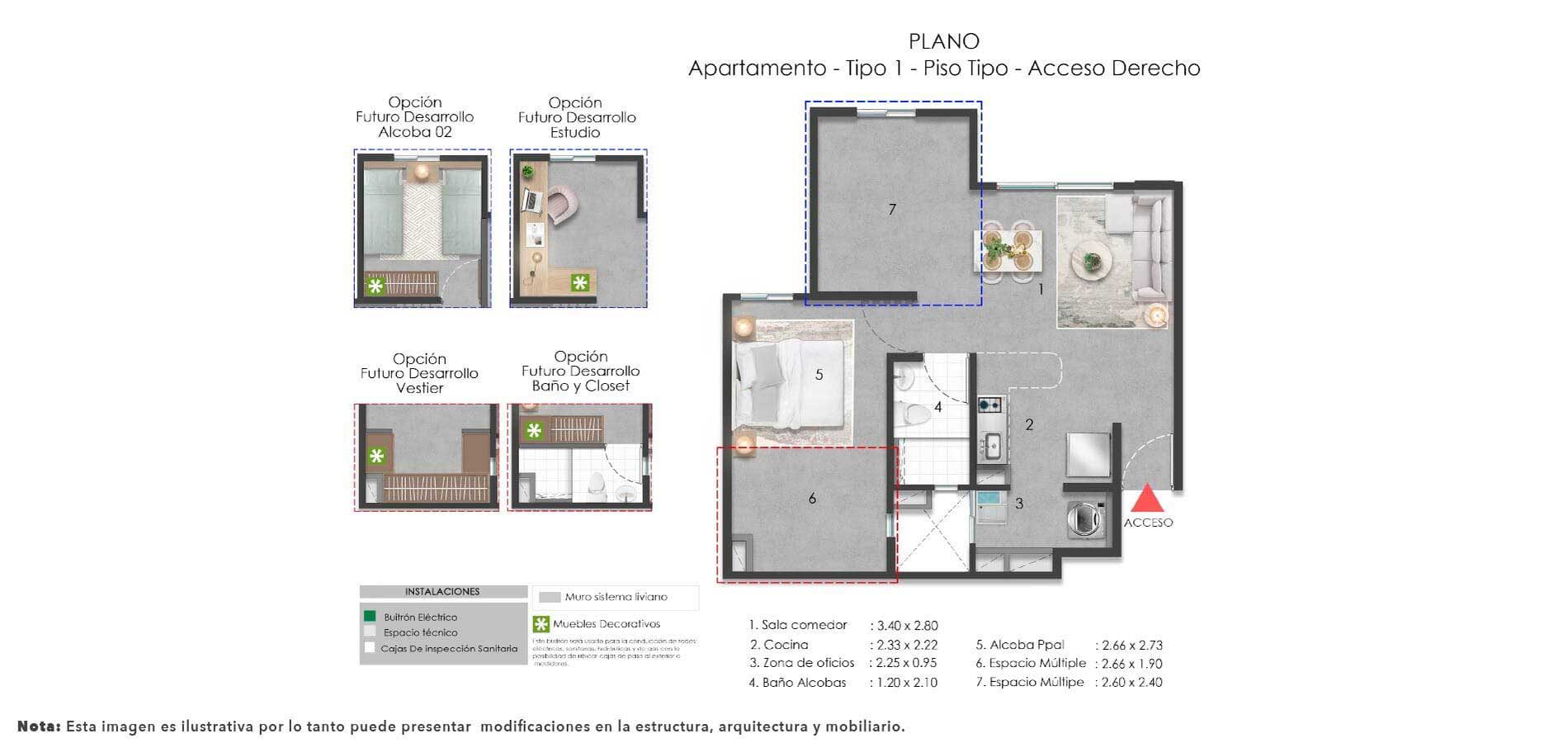 Foto Inmueble tipo Tipo A