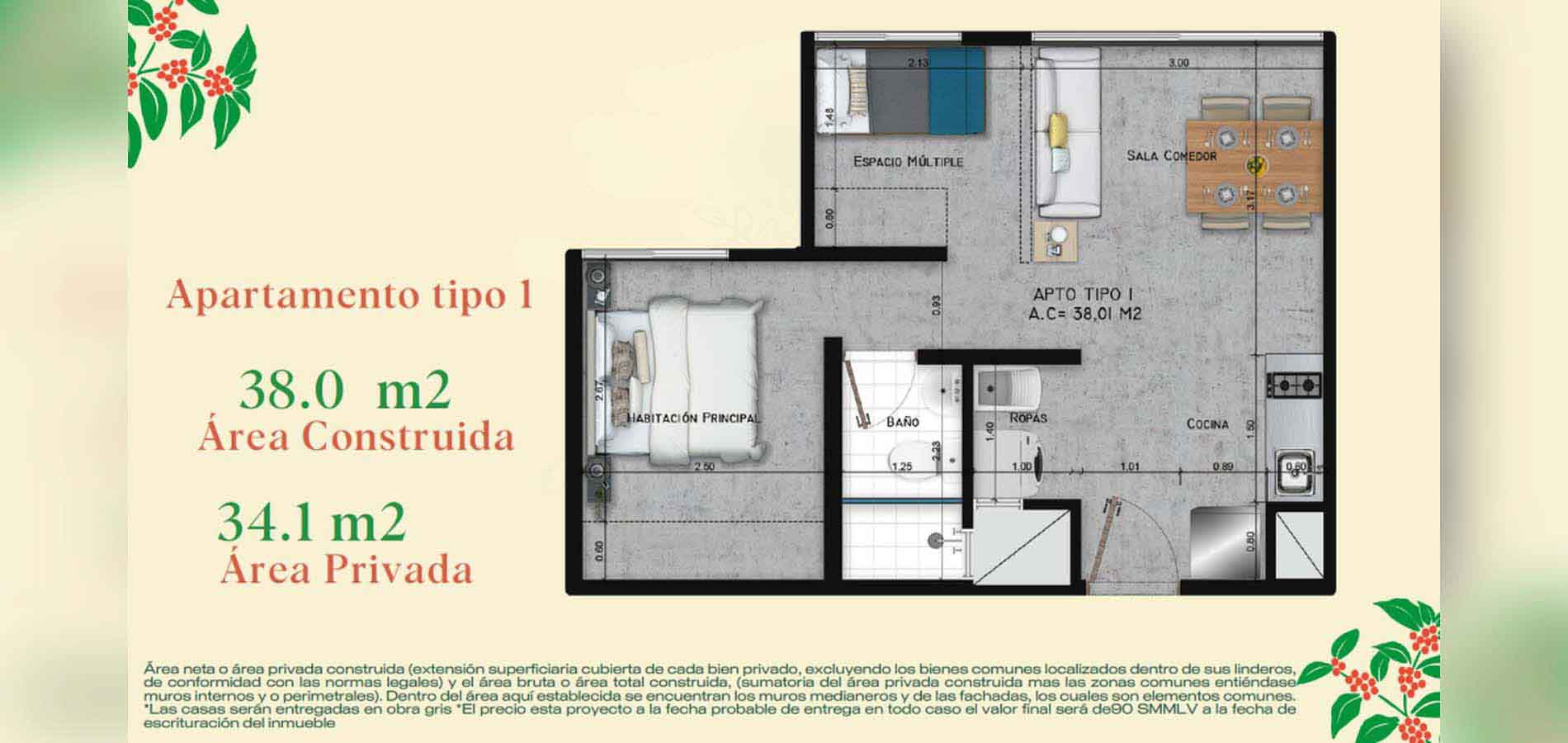 Foto Inmueble tipo Tipo A