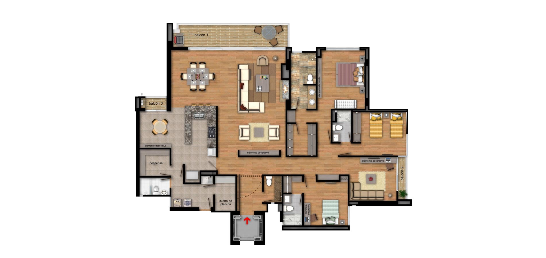 Foto Inmueble tipo Tipo A