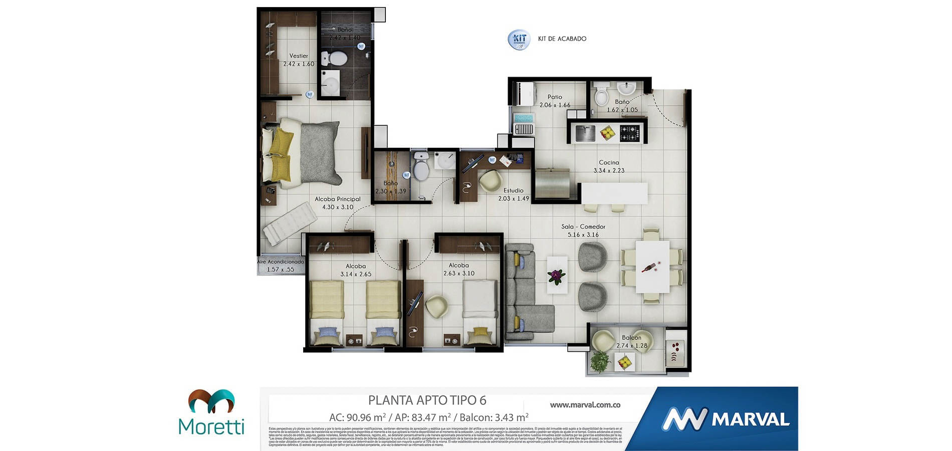 Foto Inmueble tipo Tipo A