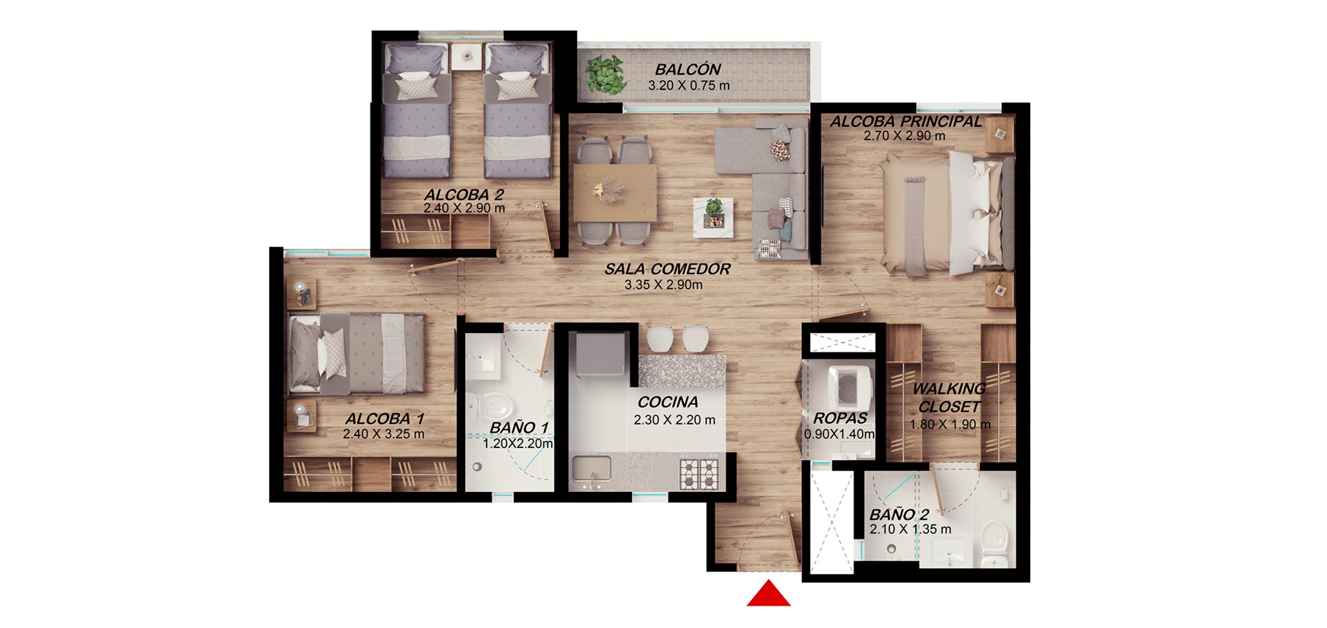 Foto Inmueble tipo Tipo B