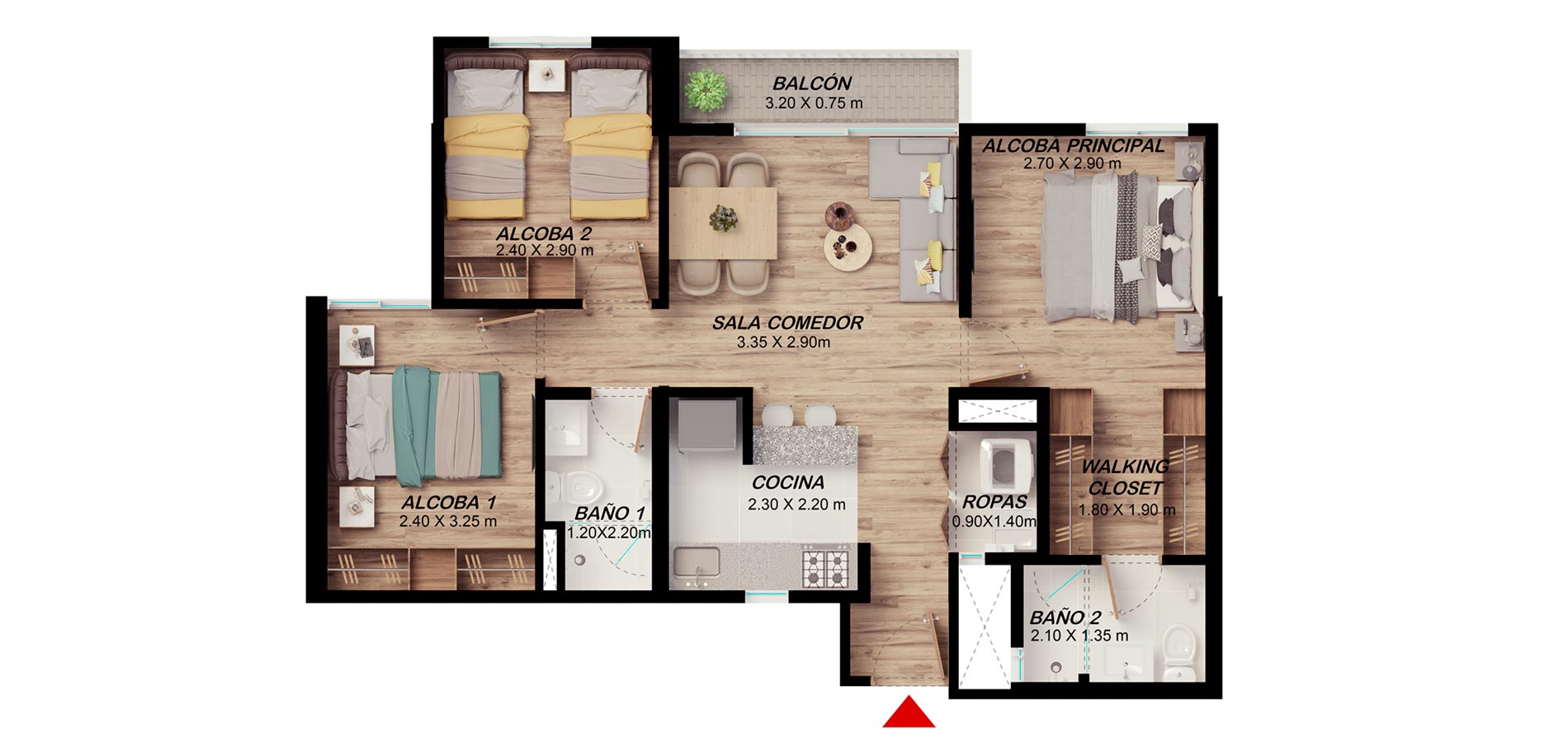 Foto Inmueble tipo Tipo C